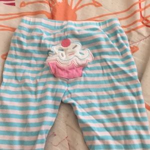 Cupcake striped pants